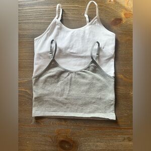 Cat & Jack White and Gray Kids Camisole Set